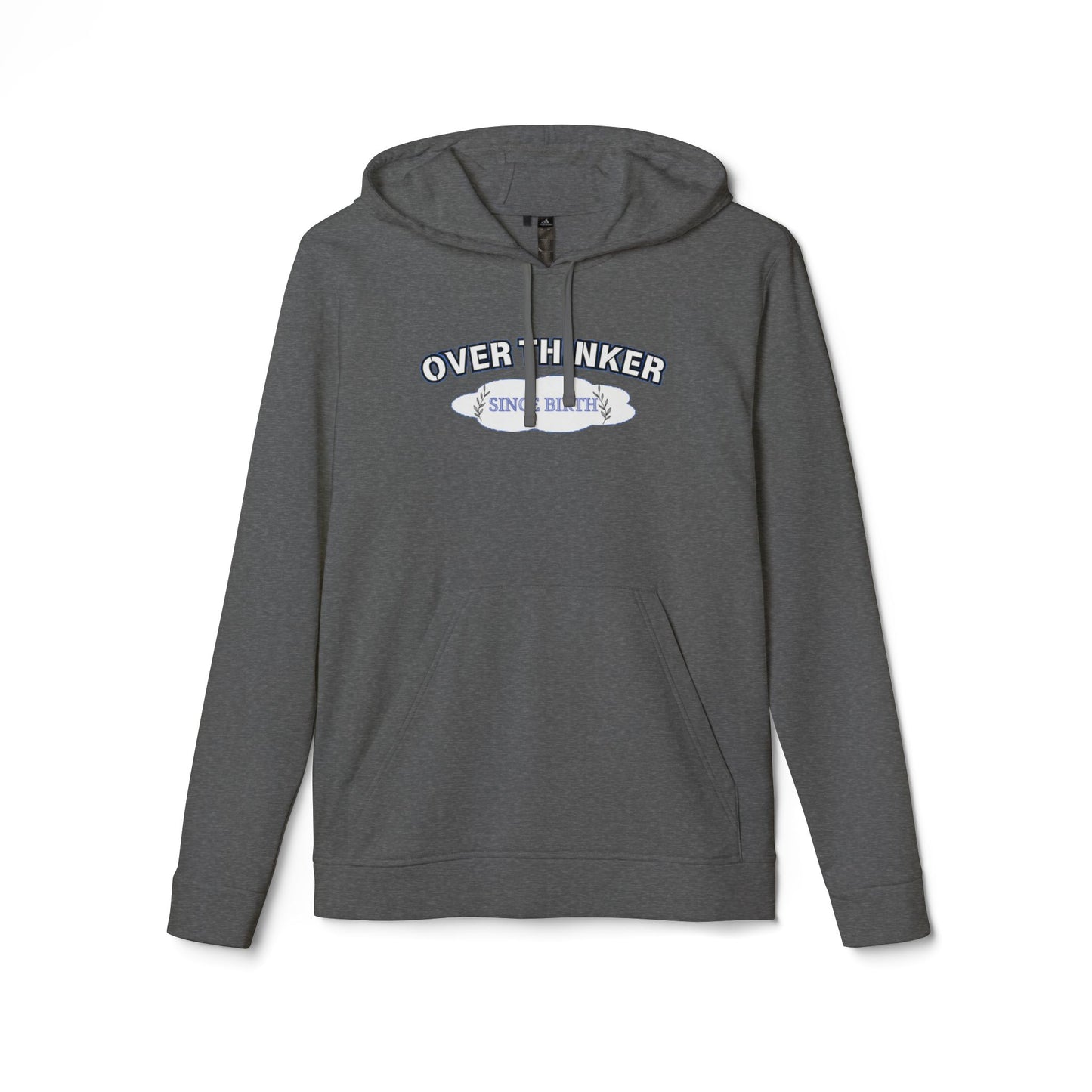 Adidas Unisex Fleece Hoodie - Overthinker Edition, Cozy & Stylish