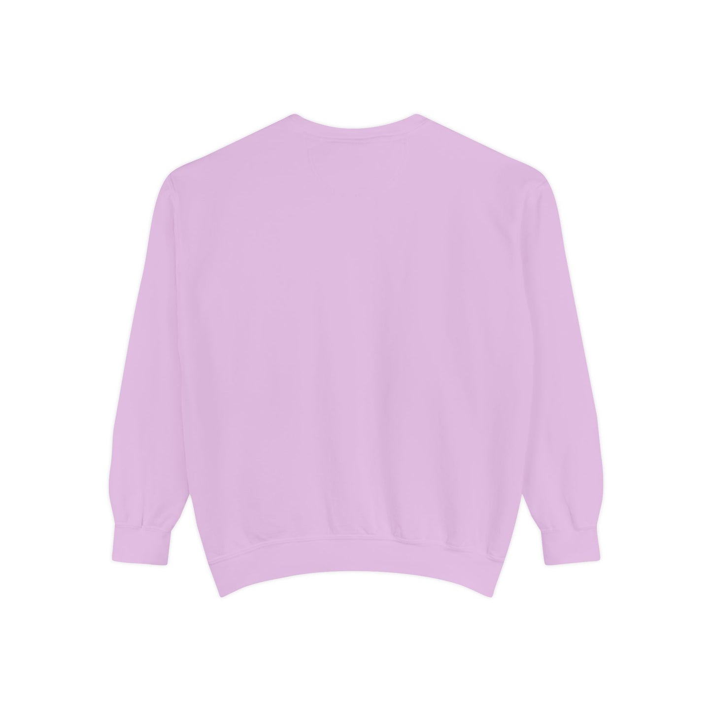 Love-Themed Unisex Garment-Dyed Sweatshirt - Perfect for Holidays and Everyday Comfort