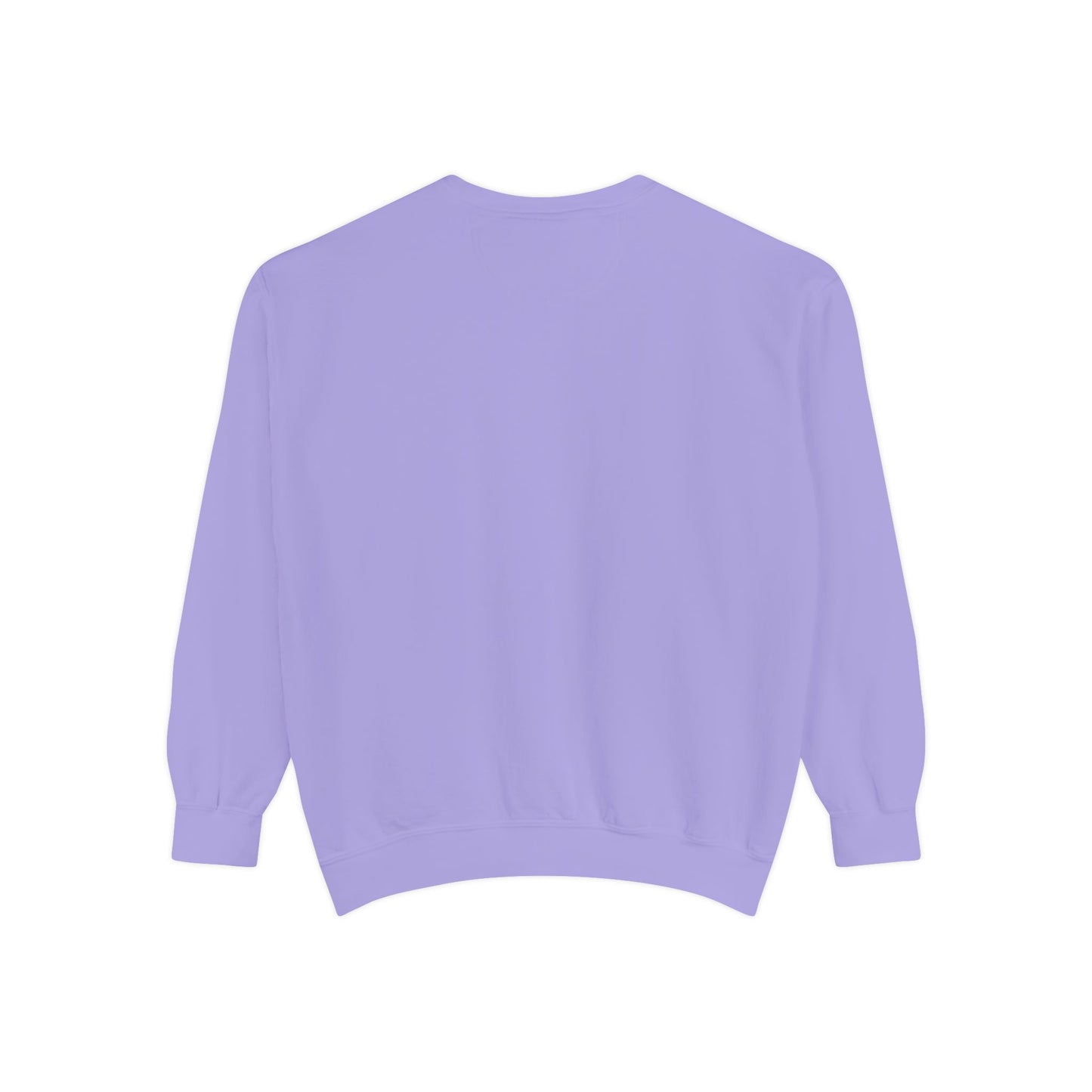 Love-Themed Unisex Garment-Dyed Sweatshirt - Perfect for Holidays and Everyday Comfort