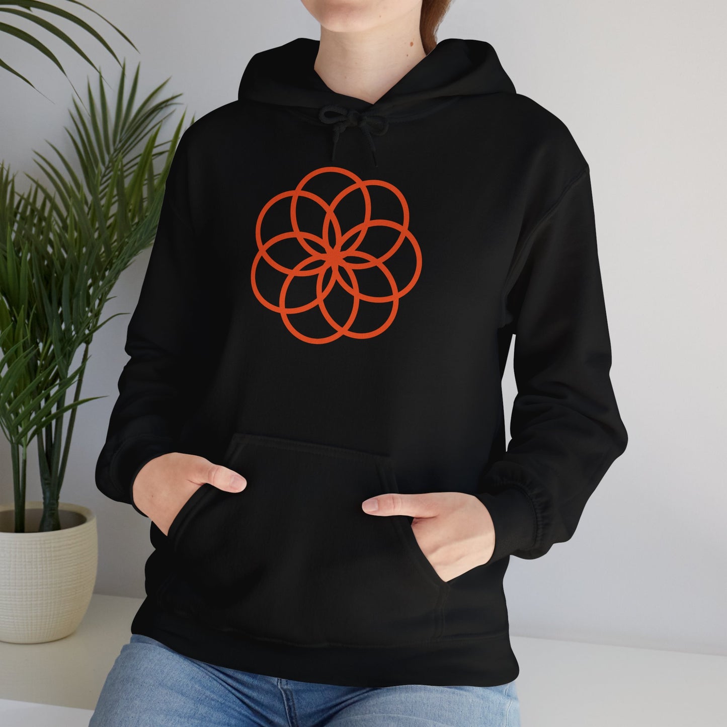 Colorful Dot Bird Unisex Heavy Blend™ Hoodie - Cozy & Vibrant Sweatshirt for Casual Wear