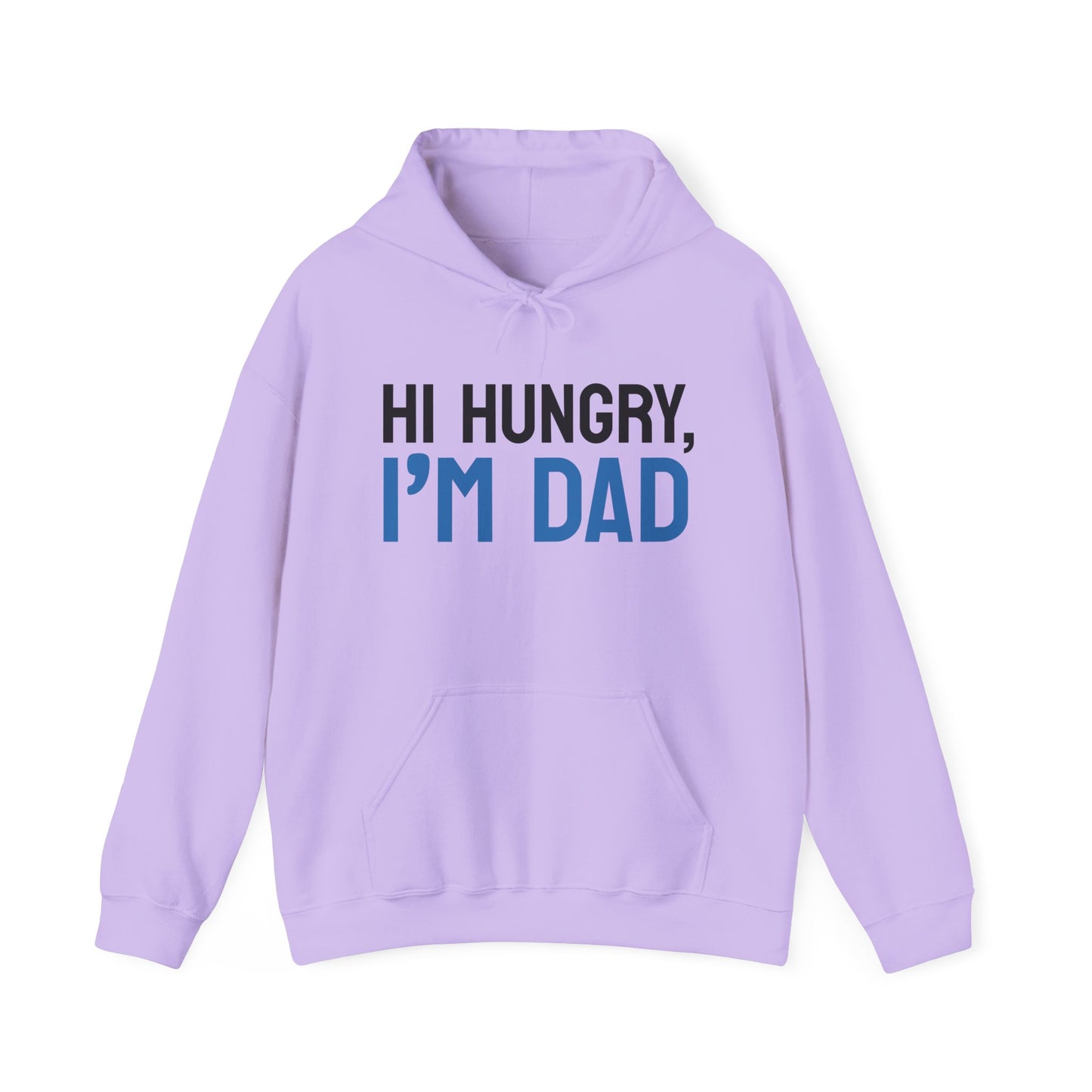 Funny Dad Sweatshirt - "Hi Hungry, I'm Dad" Unisex Heavy Blend™ Hoodie